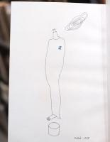 朝の椅子　【特製本限定7部のうち5番　北園克衛肉筆ペン原画1葉入　著者識語署名入】