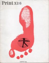 Print:  Volume XI Number 6 (1958年5・6月号) 　Saul Bass ソール・バス特集　グラフィック・デザイン専門誌　洋書
