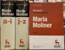Diccionario de uso del espanol 3ª ed. Maria Moliner　第3版　全2冊＋DVD　【ガルシア゠マルケスが「私のための辞書」と呼んだスペイン語語法辞典】