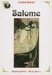 リヒャルト・シュトラウス『サロメ』　総譜　フルスコア　Salome op. 54 study score