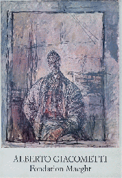 アルベルト・ジャコメッティ　ポスター　Alberto Giacometti　Fondation Maeght