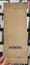 Love Song Cycle | Set by Phil Cleaver: Four Poems by Jessica d'Este　＜詩集　グラフィックデザイン＞