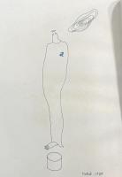 朝の椅子　【特製本限定7部のうち5番　北園克衛肉筆ペン原画1葉入　著者識語署名入】