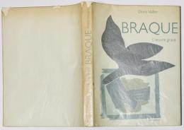 仏文BRAQUE L'œuvre grave