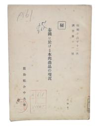 泰國に於ける本邦商品の現況