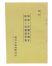 保土ヶ谷聞き書き　保土ヶ谷歴史年表