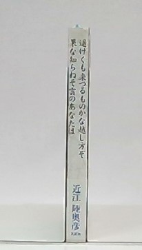 遥けくも来つるものかな越し方ぞ果な知らねそ雲のあなたは(近江
