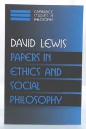 Papers in Ethics Social Philosophy (Cambridge Studies in Philosophy) 