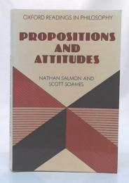 Propositions and attitudes