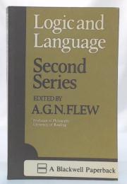 Logic and Language : second series