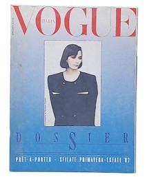 VOGUE italia dossier pret-a-porter sfilate primavera-estate 1987