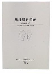 馬洗場B遺跡発掘調査報告書