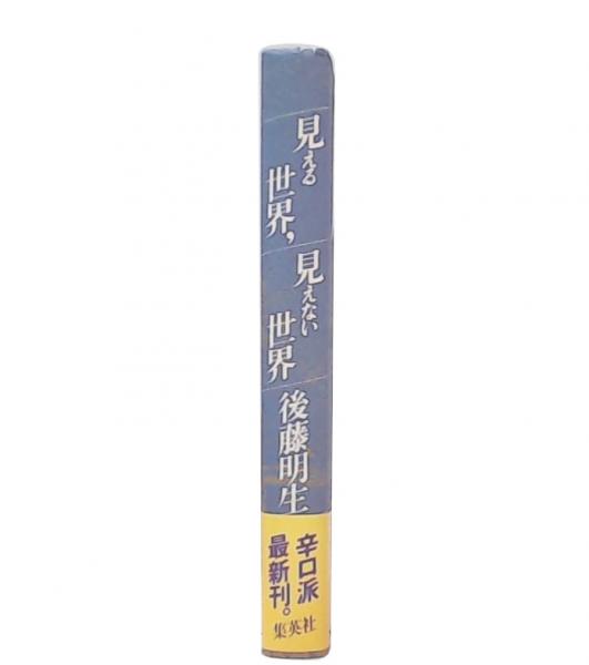 見える世界、見えない世界(後藤明生 著) / 古本、中古本、古書籍
