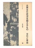 大衆文化状況を超えるもの : 文化と革命