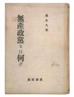 無産政党とは何ぞ : 誕生せる労働農民党