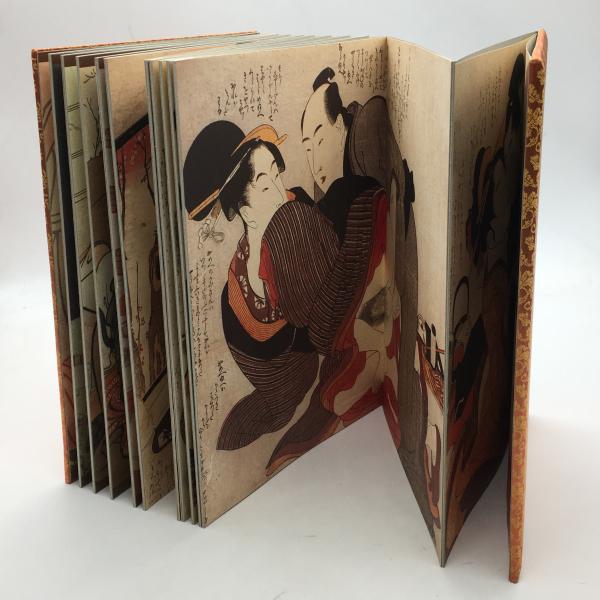 じ*ん様 春画　巻物 春画 喜多川歌麿 葛飾北斎 喜多川月麿 ほか 「浮世絵名品聚芳