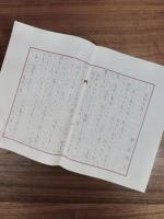 飯島晴子　句稿「『蕨手』(90句)『朱田』(160句)」　草稿「自作を語る」　「著者略歴」