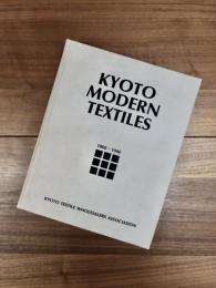 KYOTO MODERN TEXTILES 1868-1940