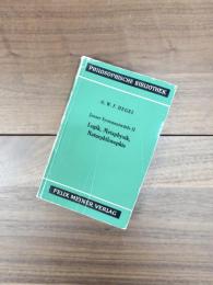Logik, Metaphysik, Naturphilosophie: Philosophische Bibliothek, Band. 332  Jenaer Systementwürfe 2