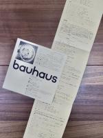 bauhaus　バウハウス　1919-1933年の間の理念と制作　精神と生活を示す展覧会　東京展