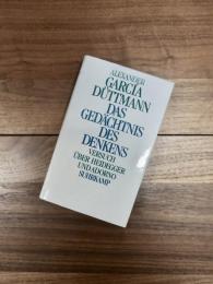 Das Gedächtnis des Denkens : Versuch über Heidegger und Adorno