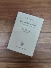 Staat, Grossraum, Nomos: Arbeiten aus den Jahren 1916-1969