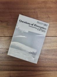 建築と都市　a+u　1994年7月号別冊　知覚の問題 : 建築の現象学　Questions of Perception: Phenomenology of Architecture