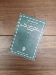 Über die drei Arten des rechtswissenschaftlichen Denkens