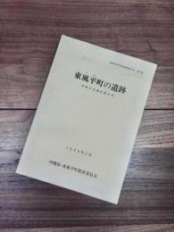 東風平町文化財調査報告書　第2集　東風平町の遺跡　詳細分布調査報告書