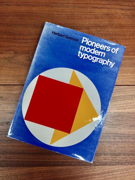 稀少:名著 Pioneers of Modern Typography Pioneers of modern typography(Herbert Spencer) / 古本、中古本、古