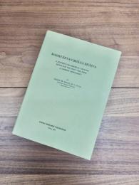 MADHYĀNTAVIBHĀGA-BHĀSYA　A BUDDHIST PHILOSOPHICAL TREATISE EDITED FOR THE FIRST TIME FROM A SANSKRIT MANUSCRIPT