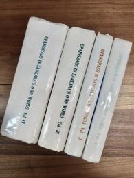 Upanishads in Sankara's own words: Isa, Kena, Katha, and Mandukya with the Karika of Gaudapada : with the bhashyas in the original Sanskrit, English translation, exhaustive explanatory notes and footnotes　Vol.1,2,3,4　4冊揃