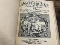 Exercitatio anatomica de motu cordis et sanguinis in animalibus. Frankfort, G. Fitzeri, 1628