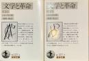 文学と革命　岩波文庫　上下揃