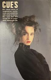 CUE'S Vol.４　特集 SELF　１９８７年１１月号