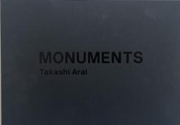 新井卓写真集　Monuments : Takashi Arai　【署名入り】　