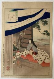水野年方　三十六佳撰　白拍子