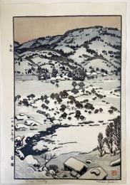 吉田遠志　雪国　１９５５年