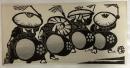 奥山儀八郎　木版画