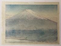 川瀬巴水　河口湖