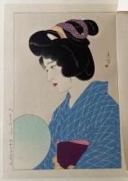 川瀬巴水　日本新八景　巴水木版画８葉、山川秀峰２葉