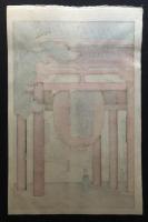 土屋光逸　浅草二王門