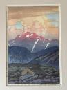 吉田博　日本アルプス十二題　日本アルプス命名１１０年記念　木版画１２枚揃