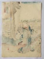 国貞　東海道五十三次之内　濵松ノ図　浮世絵