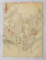 国貞　東海道五十三次之内　御油之図　浮世絵