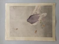 渡辺省亭　木版画