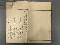 太宰府廿四詠　吉嗣拝山　編・（清）孫士希 評　多色摺