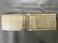 金元清詩類選八巻　横本　井上櫻塘旧蔵・識語入