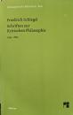 Schriften zur Kritischen Philosophie