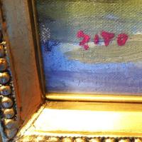 伊藤久三郎 油彩画6号『風景』